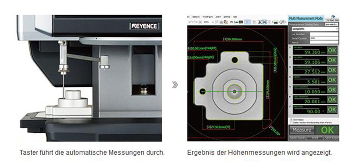 Digitaler Profilprojektor Keyence